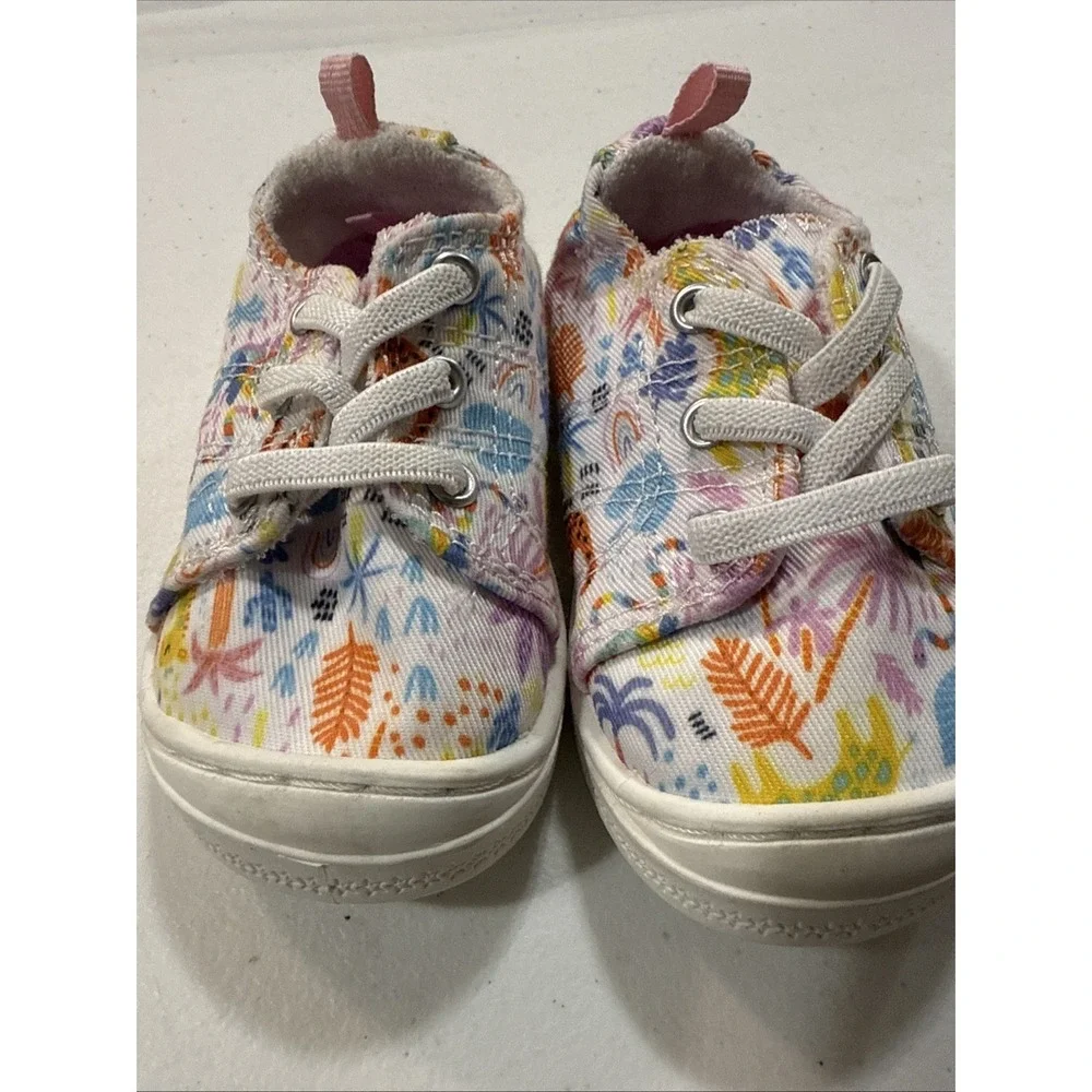 Wonder Nation‎ Memory Foam slip ons- Animal Palm Print Kids Size 5